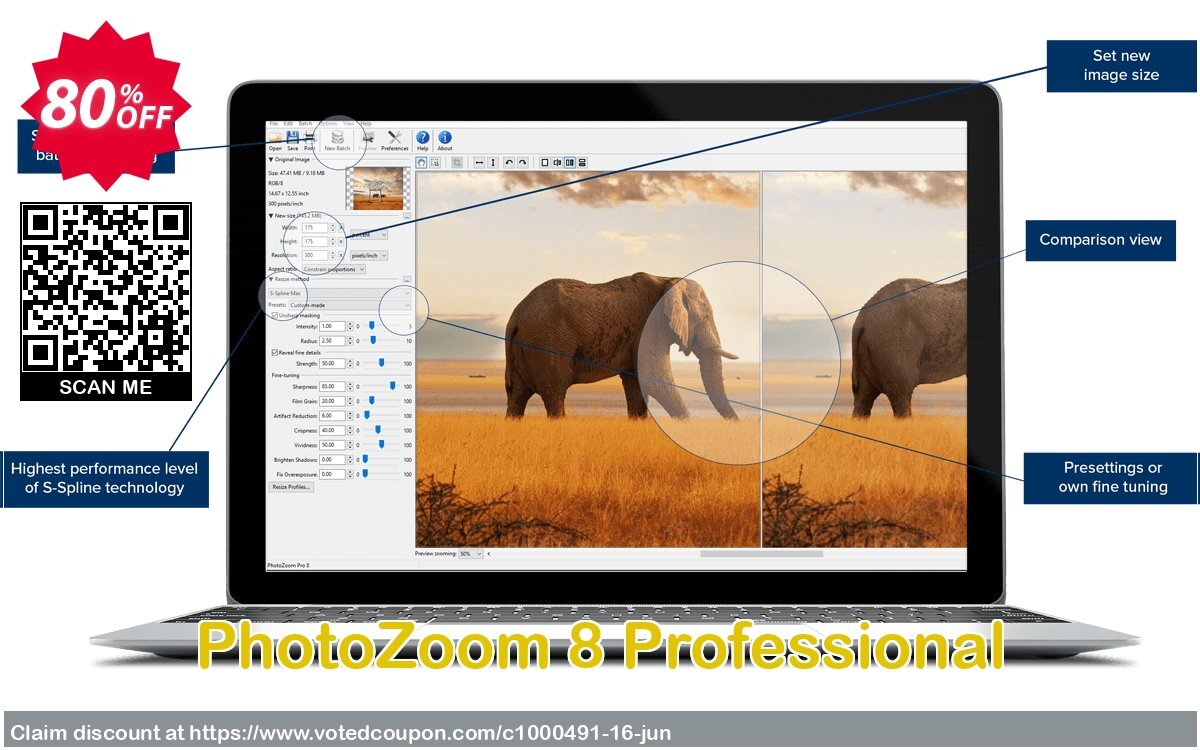 PhotoZoom 8 Professional Coupon, discount 15% OFF PhotoZoom Pro, verified. Promotion: Awful sales code of PhotoZoom Pro, tested & approved
