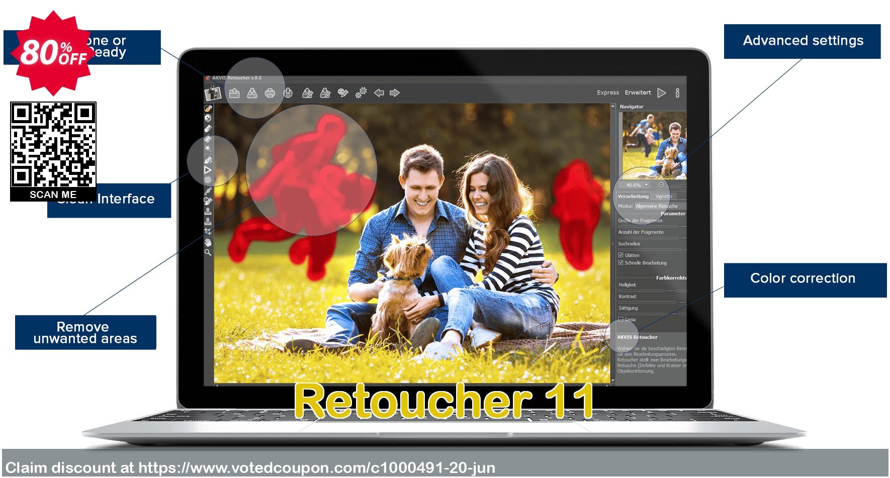 Retoucher 11 Coupon, discount . Promotion: 