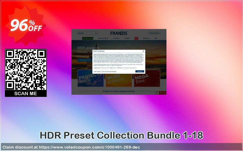 HDR Preset Collection Bundle 1-18 Coupon, discount 80% OFF HDR Preset Collection Part 1-18, verified. Promotion: Awful sales code of HDR Preset Collection Part 1-18, tested & approved