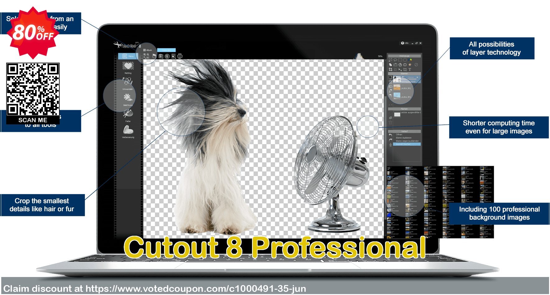 Cutout 8 Professional Coupon Code Apr 2024, 80% OFF - VotedCoupon