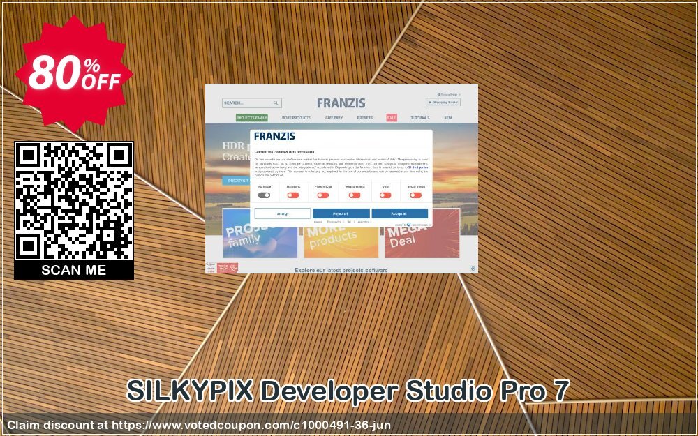 SILKYPIX Developer Studio Pro 7 Coupon Code Apr 2024, 80% OFF - VotedCoupon