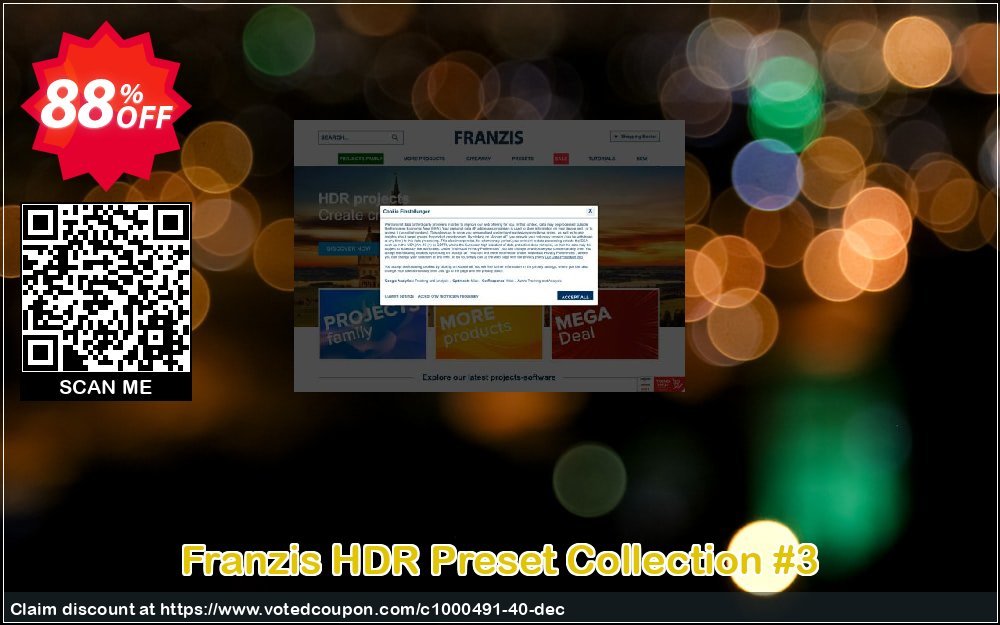 Franzis HDR Preset Collection #3 Coupon Code Jun 2024, 88% OFF - VotedCoupon