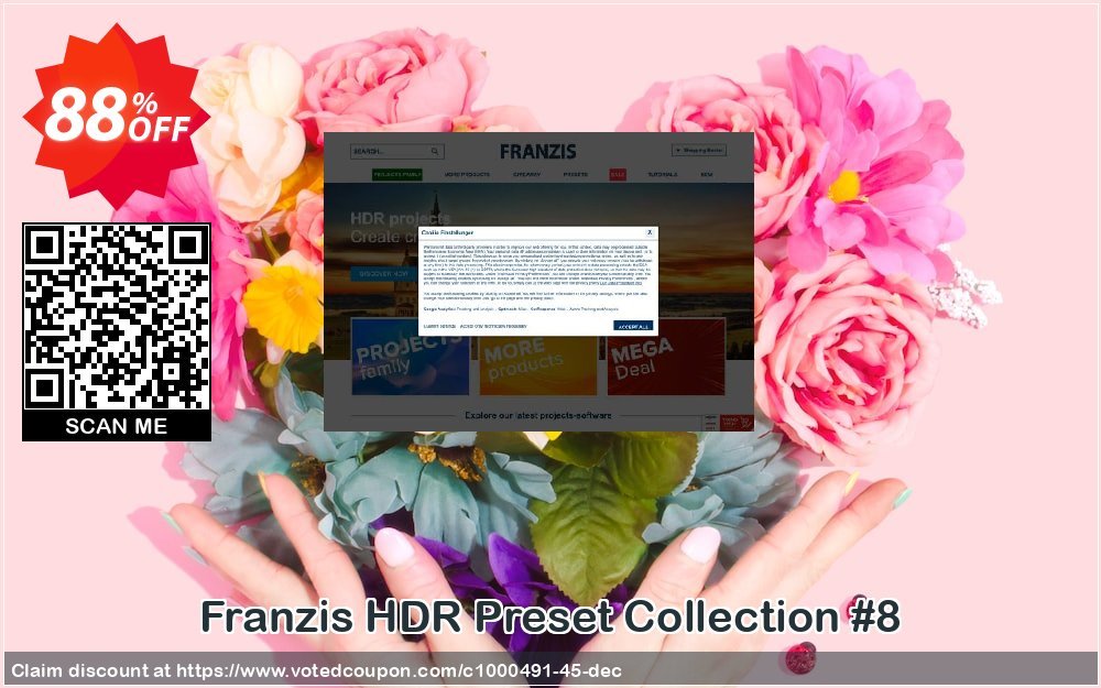 Franzis HDR Preset Collection #8 Coupon, discount 15% OFF Franzis Preset Collection #8, verified. Promotion: Awful sales code of Franzis Preset Collection #8, tested & approved