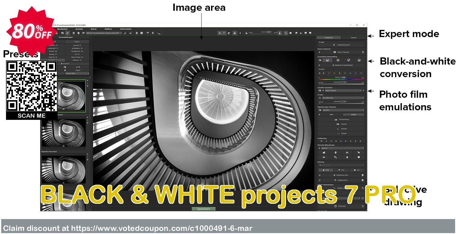 BLACK & WHITE projects 7 PRO Coupon Code Apr 2024, 80% OFF - VotedCoupon