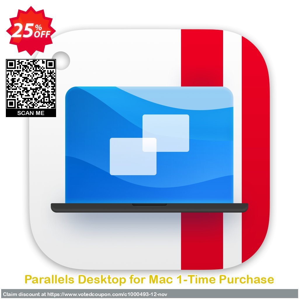 Parallels Desktop for MAC 1-Time Purchase