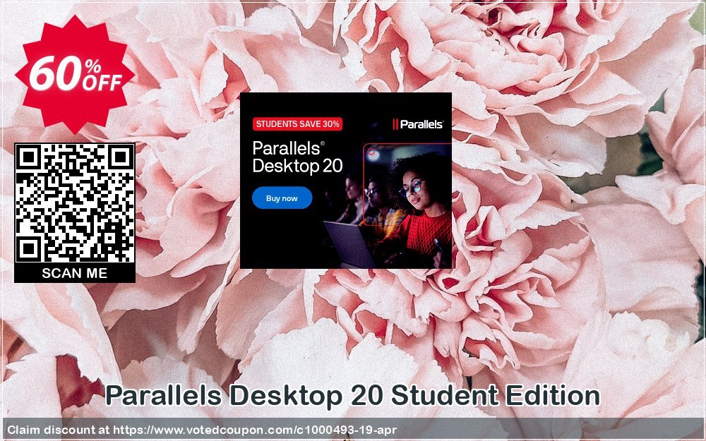 Parallels Desktop 19 Student Edition voted-on promotion codes