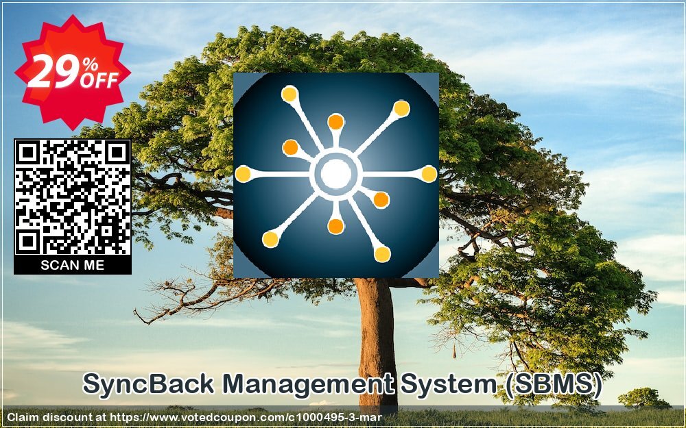 SyncBack Management System, SBMS  Coupon, discount 25% OFF SyncBack Management System (SBMS), verified. Promotion: Best promo code of SyncBack Management System (SBMS), tested & approved