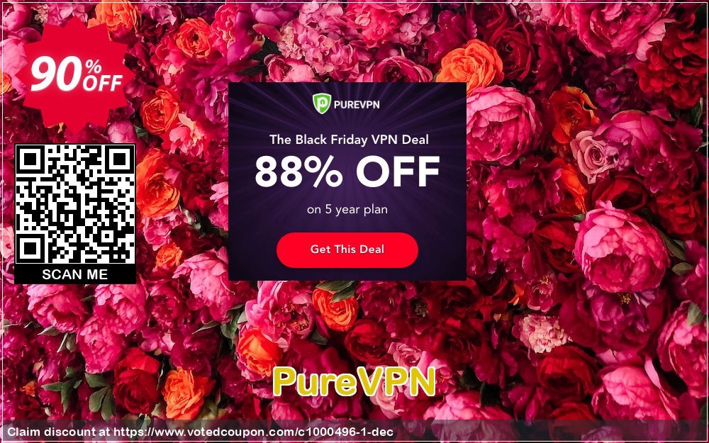 PureVPN Coupon, discount 90% OFF PureVPN, verified. Promotion: Big discounts code of PureVPN, tested & approved