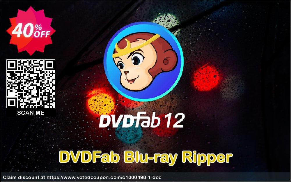 DVDFab Blu-ray Ripper Coupon, discount 50% OFF DVDFab Blu-ray Ripper, verified. Promotion: Special sales code of DVDFab Blu-ray Ripper, tested & approved