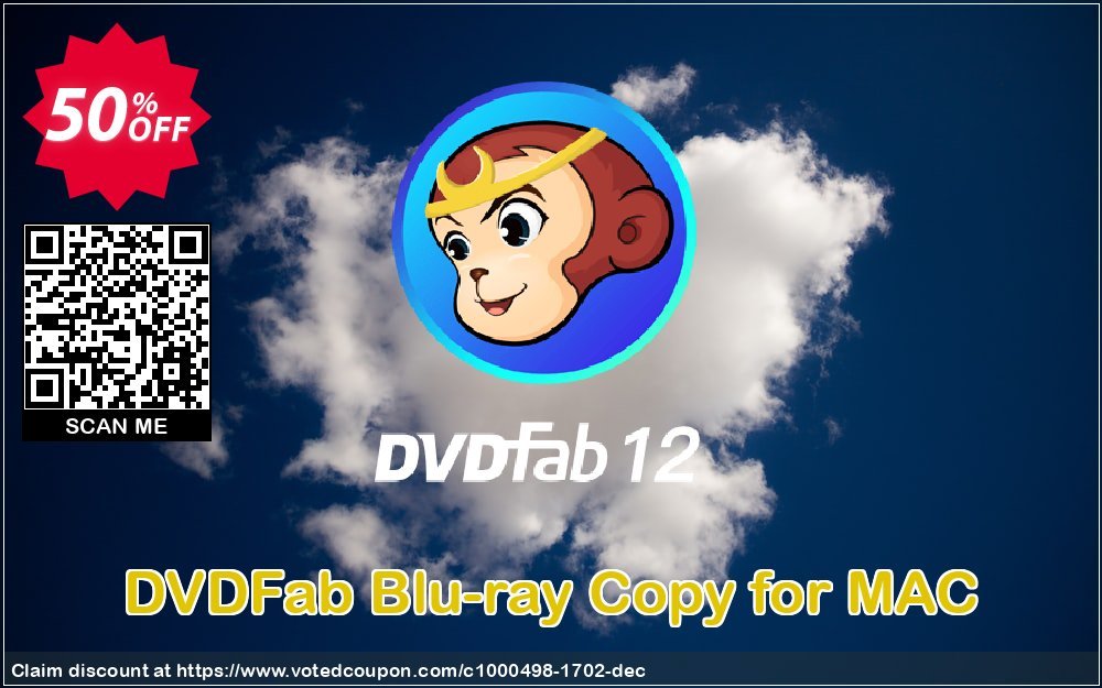 DVDFab Blu-ray Copy for MAC Coupon Code Mar 2024, 50% OFF - VotedCoupon