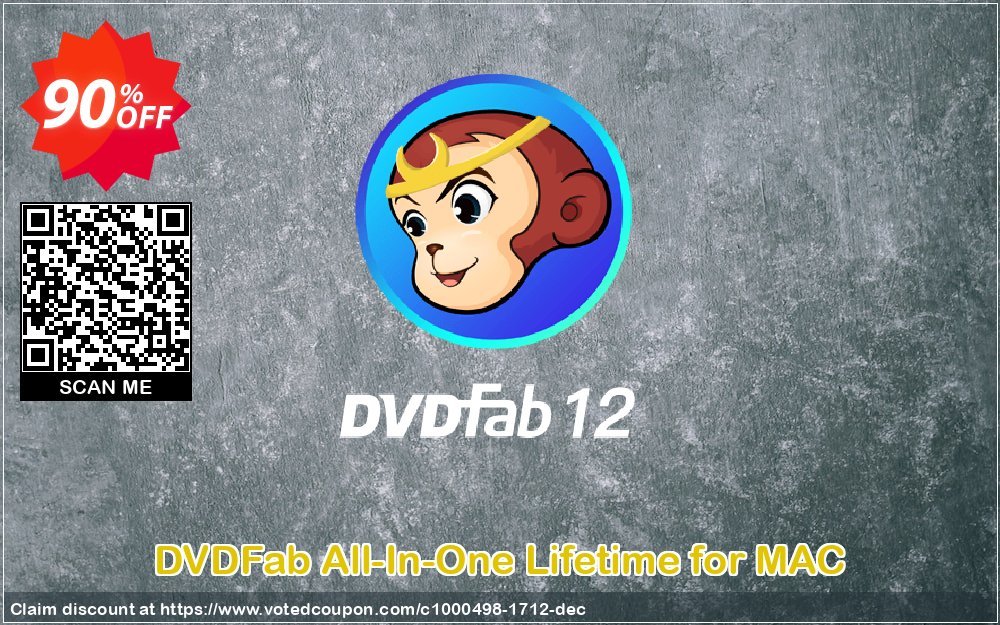 DVDFab All-In-One Lifetime for MAC Coupon Code Mar 2024, 90% OFF - VotedCoupon