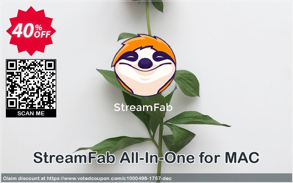 StreamFab All-In-One for MAC Coupon Code Apr 2024, 40% OFF - VotedCoupon