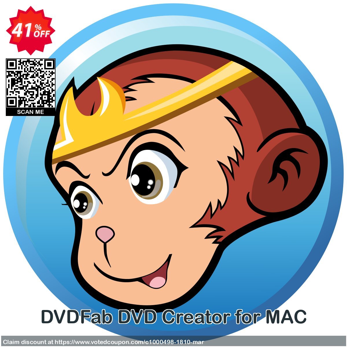 DVDFab DVD Creator for MAC Coupon, discount 50% OFF DVDFab DVD Creator for MAC, verified. Promotion: Special sales code of DVDFab DVD Creator for MAC, tested & approved