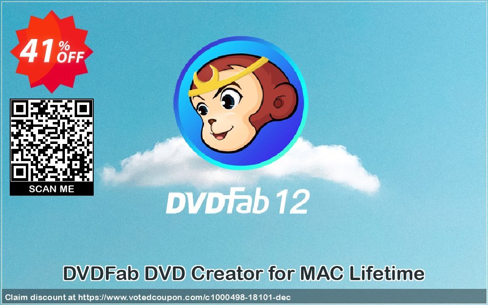 DVDFab DVD Creator for MAC Lifetime Coupon Code May 2024, 41% OFF - VotedCoupon