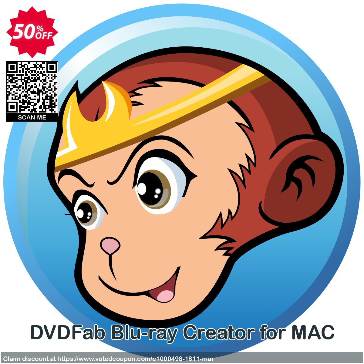 DVDFab Blu-ray Creator for MAC Coupon, discount 50% OFF DVDFab Blu-ray Creator for MAC, verified. Promotion: Special sales code of DVDFab Blu-ray Creator for MAC, tested & approved