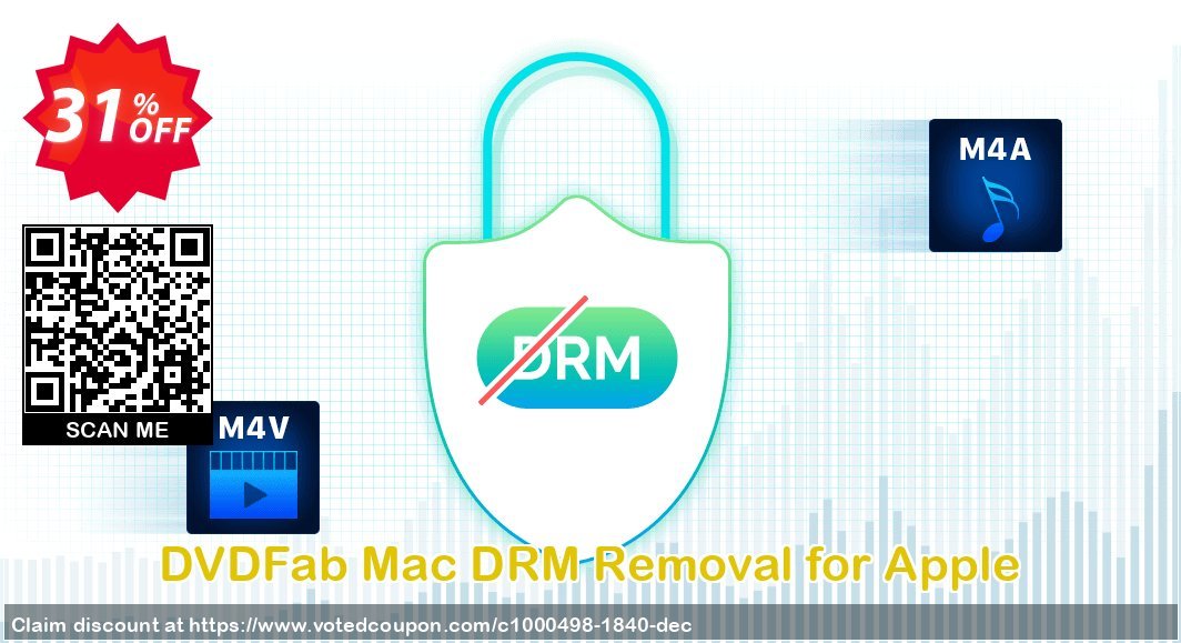 DVDFab MAC DRM Removal for Apple Coupon Code Apr 2024, 31% OFF - VotedCoupon
