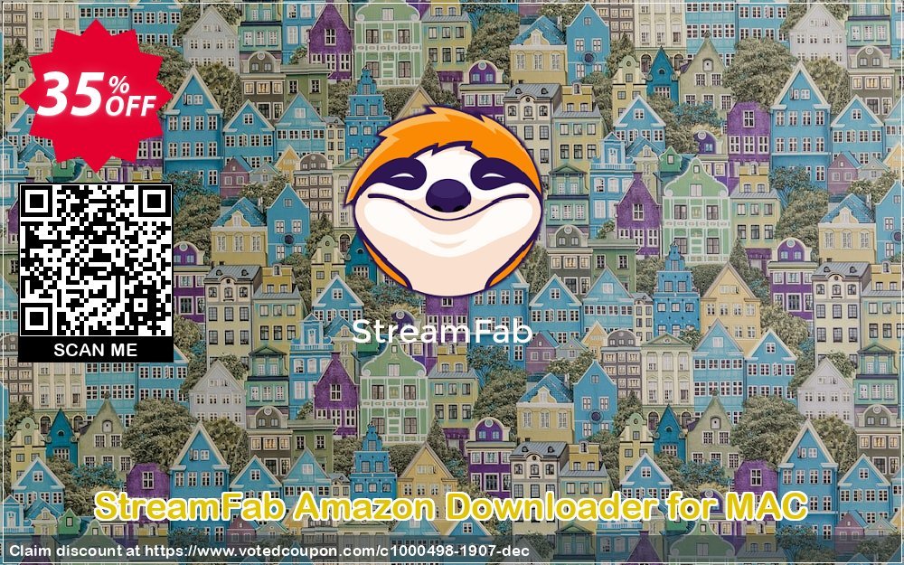 StreamFab Amazon Downloader for MAC Coupon, discount 35% OFF StreamFab Amazon Downloader, verified. Promotion: Special sales code of StreamFab Amazon Downloader, tested & approved