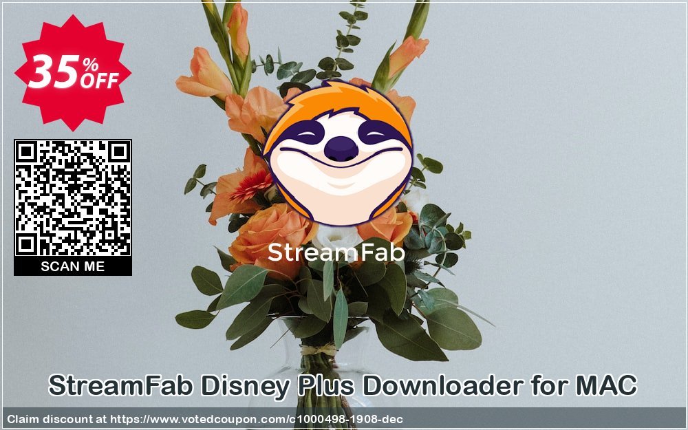 StreamFab Disney Plus Downloader for MAC Coupon, discount 31% OFF StreamFab Disney Plus Downloader for MAC, verified. Promotion: Special sales code of StreamFab Disney Plus Downloader for MAC, tested & approved