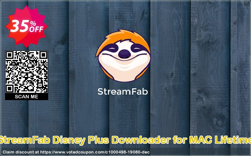 StreamFab Disney Plus Downloader for MAC Lifetime Coupon Code Dec 2023, 35% OFF - VotedCoupon