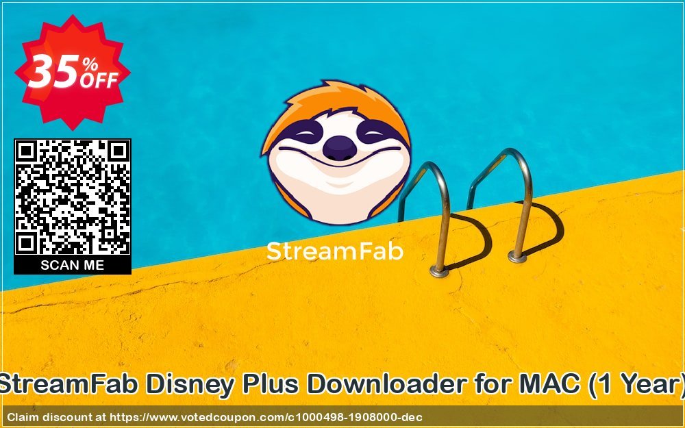 StreamFab Disney Plus Downloader for MAC, Yearly  Coupon Code Apr 2024, 35% OFF - VotedCoupon