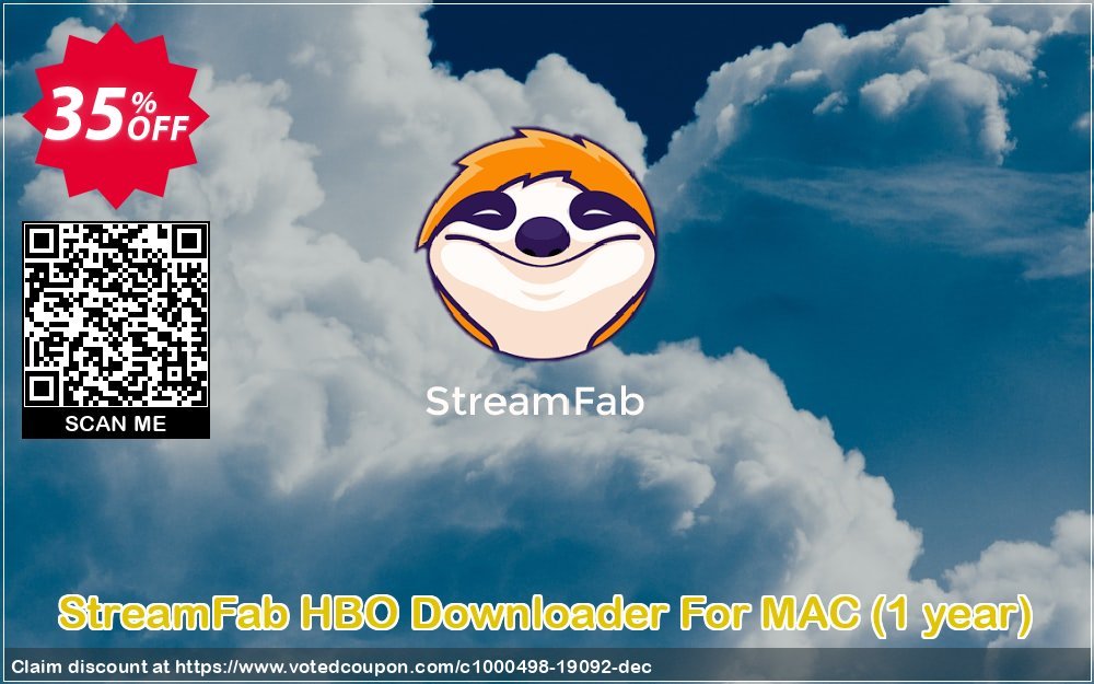 StreamFab HBO Downloader For MAC, Yearly  Coupon, discount 30% OFF DVDFab HBO Downloader For MAC (1 year), verified. Promotion: Special sales code of DVDFab HBO Downloader For MAC (1 year), tested & approved