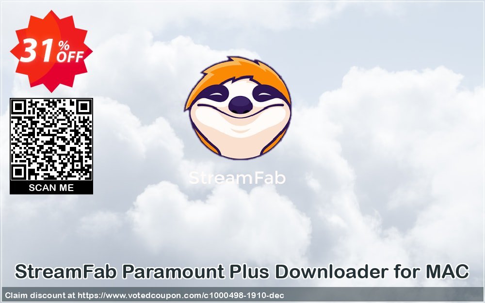 StreamFab Paramount Plus Downloader for MAC Coupon, discount 31% OFF StreamFab FANZA Downloader for MAC, verified. Promotion: Special sales code of StreamFab FANZA Downloader for MAC, tested & approved