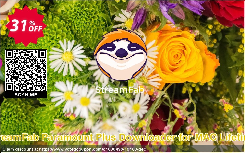 StreamFab Paramount Plus Downloader for MAC Lifetime Coupon, discount 31% OFF StreamFab FANZA Downloader for MAC, verified. Promotion: Special sales code of StreamFab FANZA Downloader for MAC, tested & approved