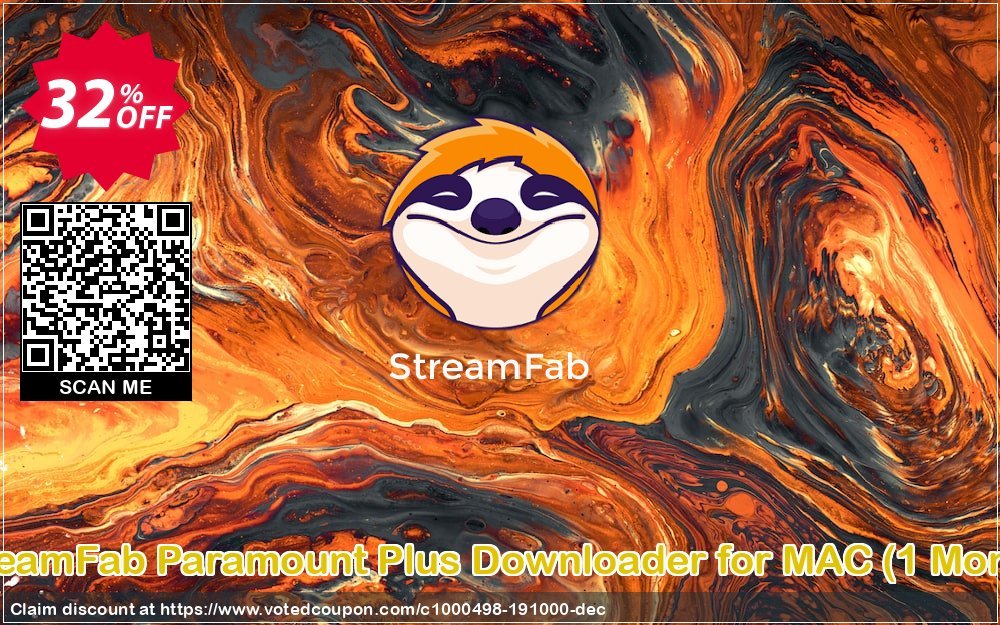 StreamFab Paramount Plus Downloader for MAC, Monthly  Coupon, discount 31% OFF StreamFab FANZA Downloader for MAC, verified. Promotion: Special sales code of StreamFab FANZA Downloader for MAC, tested & approved