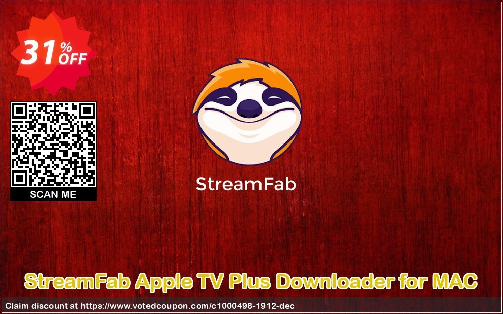 StreamFab Apple TV Plus Downloader for MAC Coupon, discount 31% OFF StreamFab Apple TV Plus Downloader for MAC, verified. Promotion: Special sales code of StreamFab Apple TV Plus Downloader for MAC, tested & approved