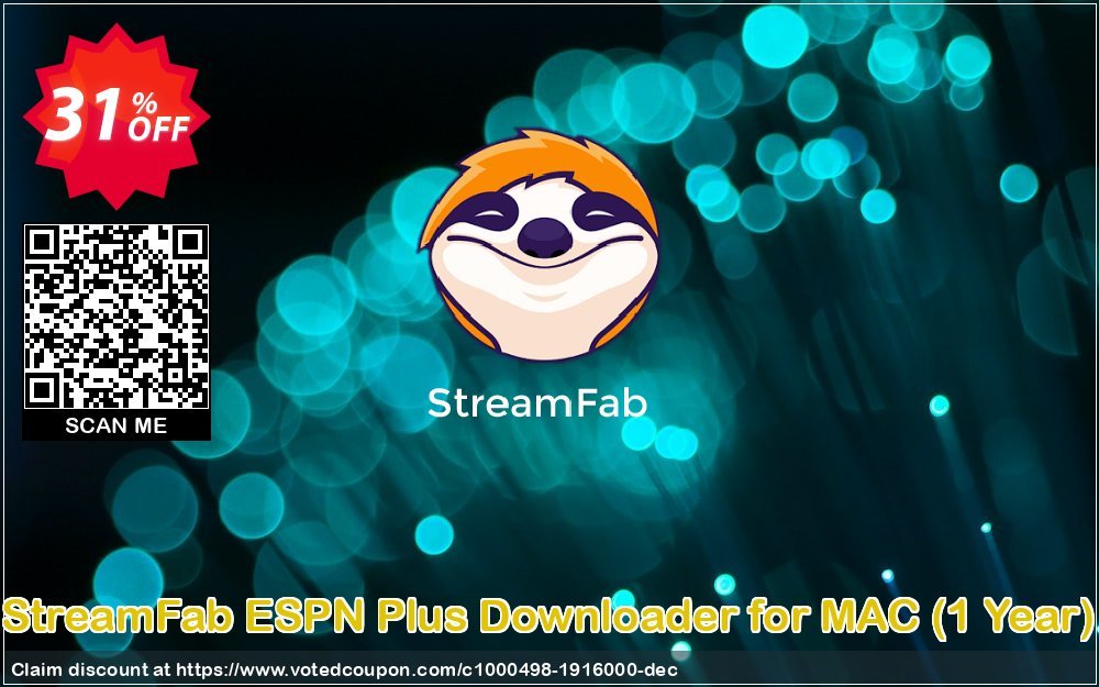 StreamFab ESPN Plus Downloader for MAC, Yearly  Coupon, discount 30% OFF StreamFab ESPN Plus Downloader for MAC (1 Year), verified. Promotion: Special sales code of StreamFab ESPN Plus Downloader for MAC (1 Year), tested & approved