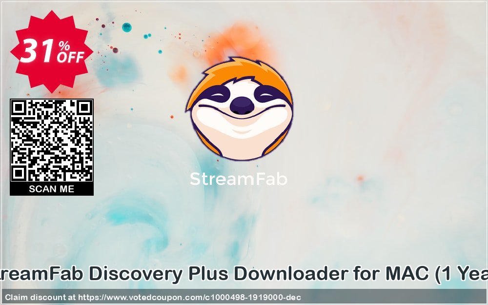 StreamFab Discovery Plus Downloader for MAC, Yearly  Coupon, discount 30% OFF StreamFab Discovery Plus Downloader for MAC (1 Year), verified. Promotion: Special sales code of StreamFab Discovery Plus Downloader for MAC (1 Year), tested & approved