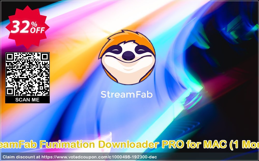 StreamFab Funimation Downloader PRO for MAC, Monthly  Coupon Code Apr 2024, 32% OFF - VotedCoupon