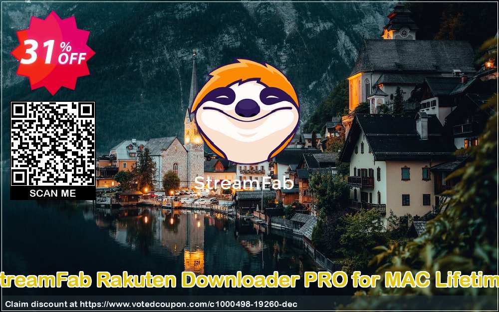 StreamFab Rakuten Downloader PRO for MAC Lifetime Coupon, discount 31% OFF StreamFab Rakuten Downloader PRO for MAC Lifetime, verified. Promotion: Special sales code of StreamFab Rakuten Downloader PRO for MAC Lifetime, tested & approved