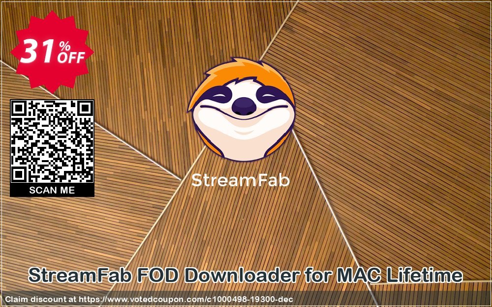 StreamFab FOD Downloader for MAC Lifetime Coupon Code May 2024, 31% OFF - VotedCoupon