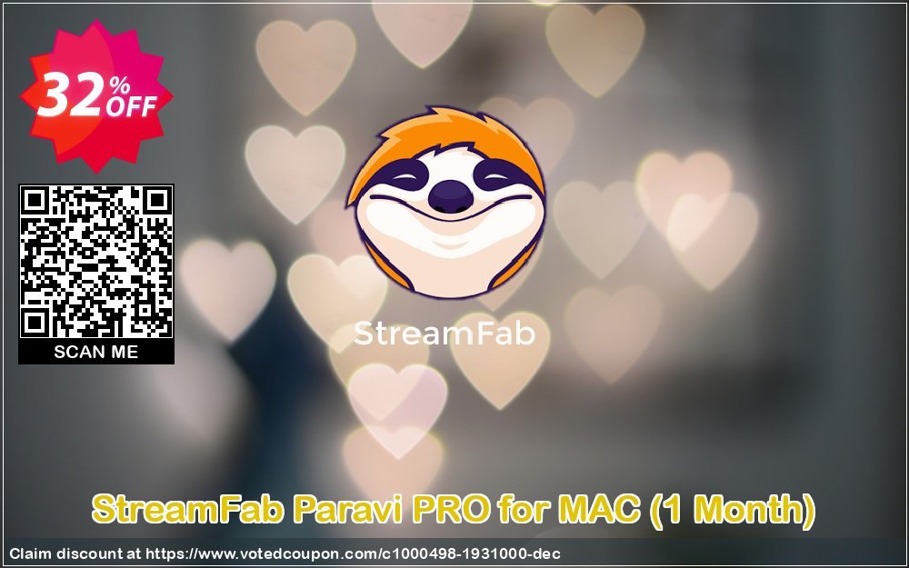 StreamFab Paravi PRO for MAC, Monthly  Coupon, discount 30% OFF StreamFab Paravi PRO for MAC (1 Month), verified. Promotion: Special sales code of StreamFab Paravi PRO for MAC (1 Month), tested & approved
