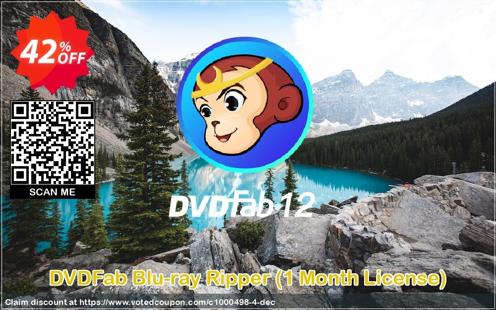 DVDFab Blu-ray Ripper, Monthly Plan  Coupon Code Apr 2024, 42% OFF - VotedCoupon