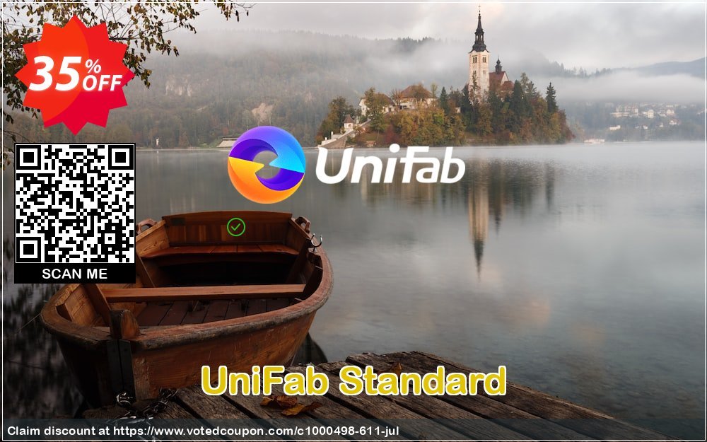 UniFab Standard Coupon, discount 35% OFF UniFab Standard, verified. Promotion: Special sales code of UniFab Standard, tested & approved