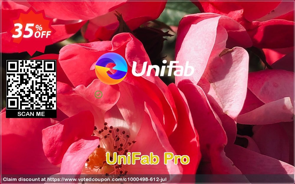 UniFab Pro Coupon, discount 35% OFF UniFab Pro, verified. Promotion: Special sales code of UniFab Pro, tested & approved