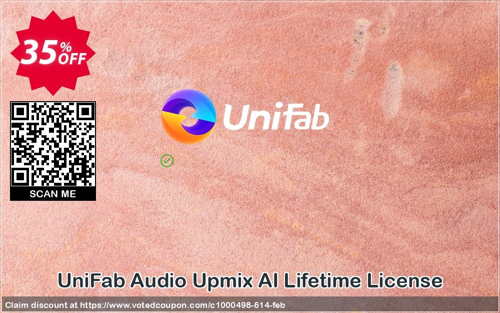 UniFab Audio Upmix AI Lifetime Plan voted-on promotion codes