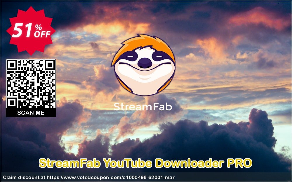 StreamFab YouTube Downloader PRO Coupon Code Apr 2024, 51% OFF - VotedCoupon