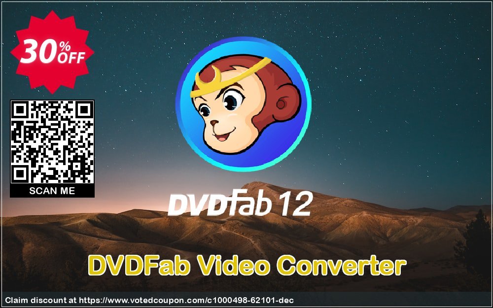 DVDFab Video Converter Coupon, discount 77% OFF DVDFab Video Converter, verified. Promotion: Special sales code of DVDFab Video Converter, tested & approved