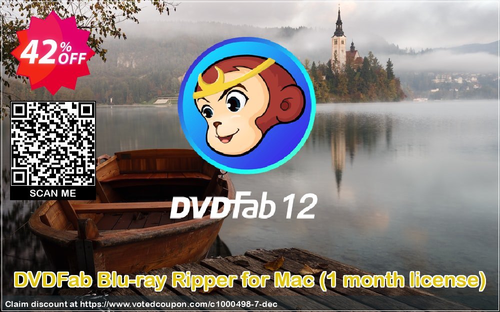 DVDFab Blu-ray Ripper for MAC, Monthly Plan  Coupon, discount 50% OFF DVDFab Blu-ray Ripper for Mac (1 month license), verified. Promotion: Special sales code of DVDFab Blu-ray Ripper for Mac (1 month license), tested & approved