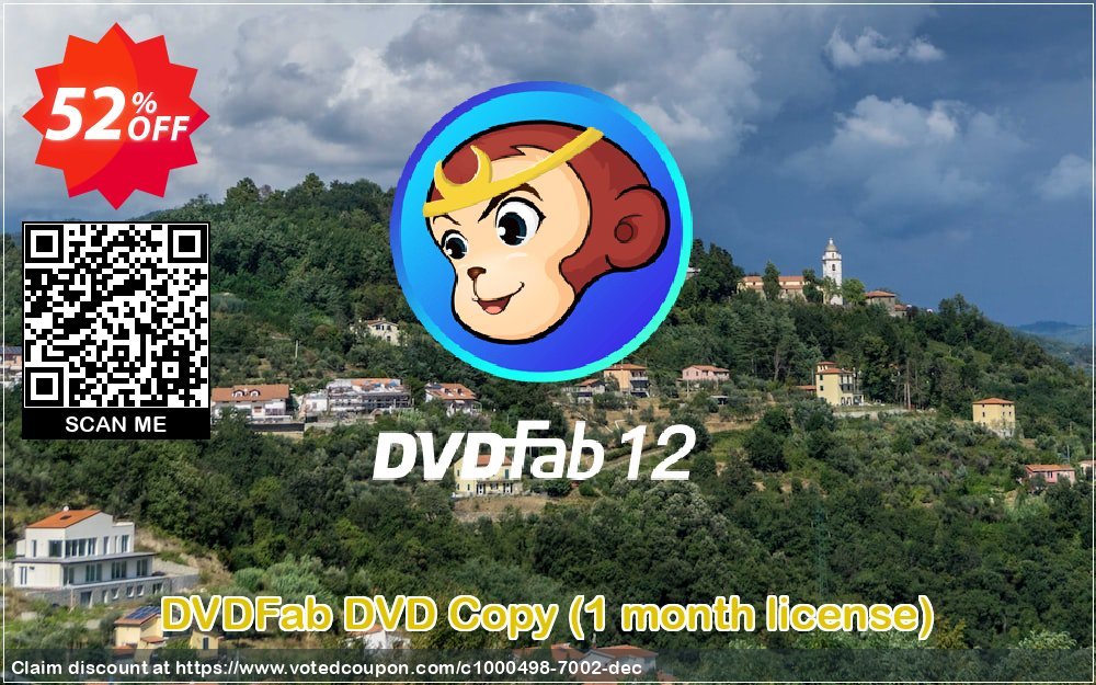 DVDFab DVD Copy, Monthly Plan  Coupon, discount 50% OFF DVDFab DVD Copy (1 month license), verified. Promotion: Special sales code of DVDFab DVD Copy (1 month license), tested & approved