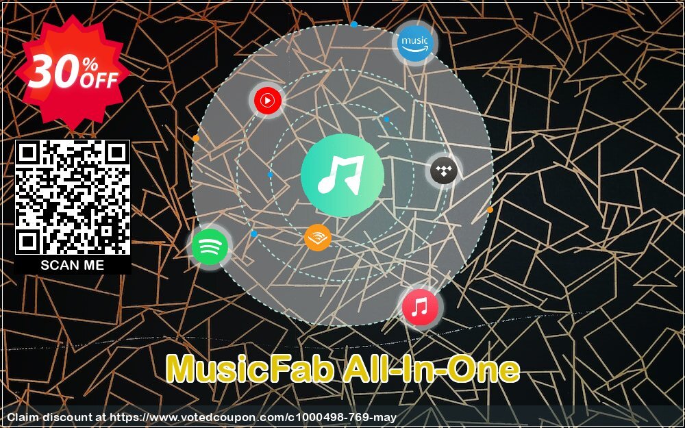 MusicFab All-In-One Coupon, discount 30% OFF MusicFab All-In-One, verified. Promotion: Special sales code of MusicFab All-In-One, tested & approved