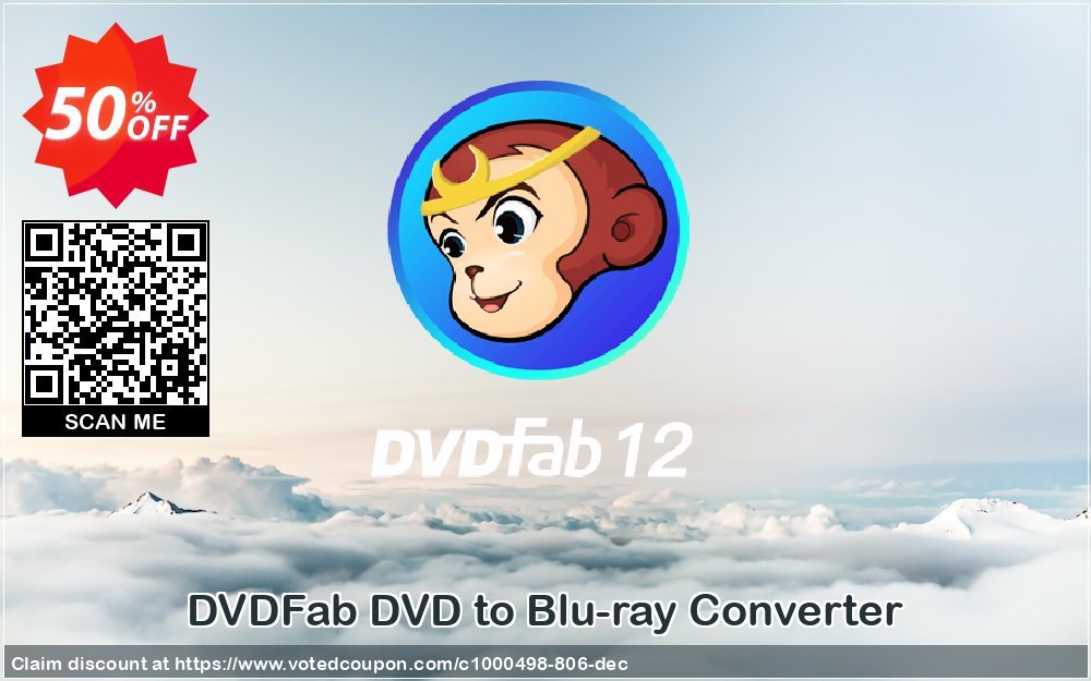 DVDFab DVD to Blu-ray Converter Coupon Code Mar 2024, 50% OFF - VotedCoupon