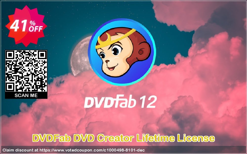 DVDFab DVD Creator Lifetime Plan Coupon Code Apr 2024, 41% OFF - VotedCoupon