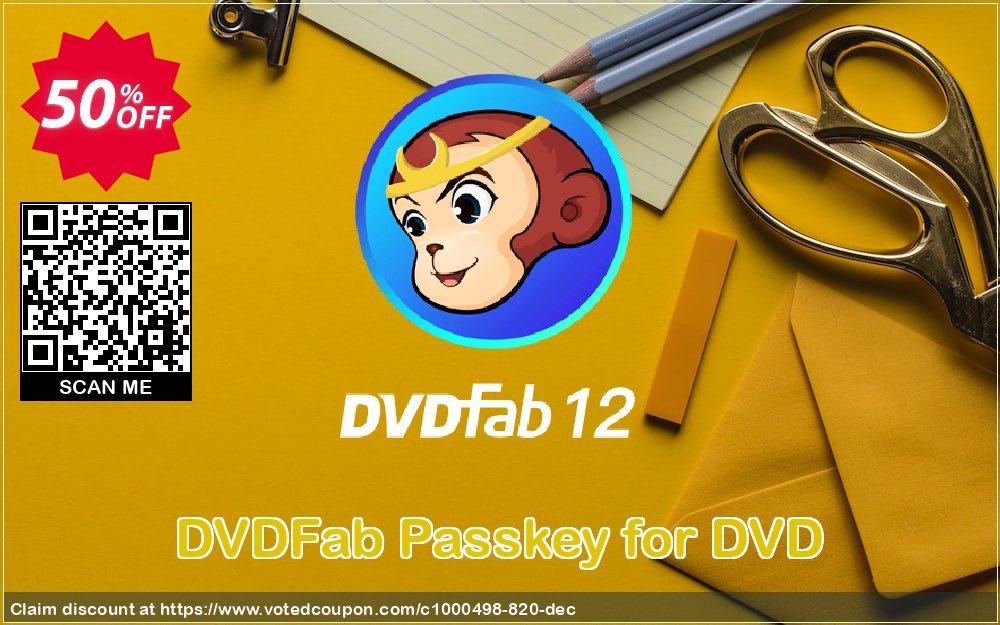 DVDFab Passkey for DVD Coupon, discount 50% OFF DVDFab Passkey for DVD, verified. Promotion: Special sales code of DVDFab Passkey for DVD, tested & approved