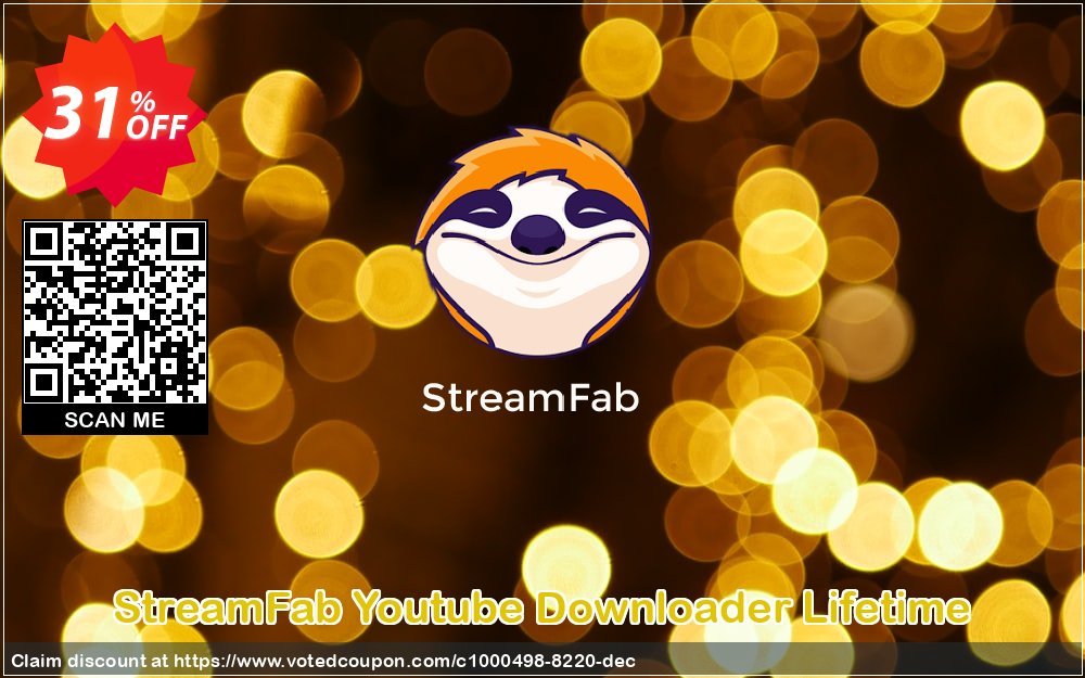 StreamFab Youtube Downloader Lifetime Coupon, discount 31% OFF StreamFab Youtube Downloader Lifetime, verified. Promotion: Special sales code of StreamFab Youtube Downloader Lifetime, tested & approved