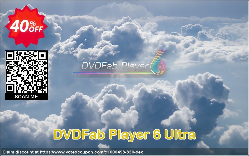 DVDFab Player 6 Ultra Coupon Code Apr 2024, 40% OFF - VotedCoupon