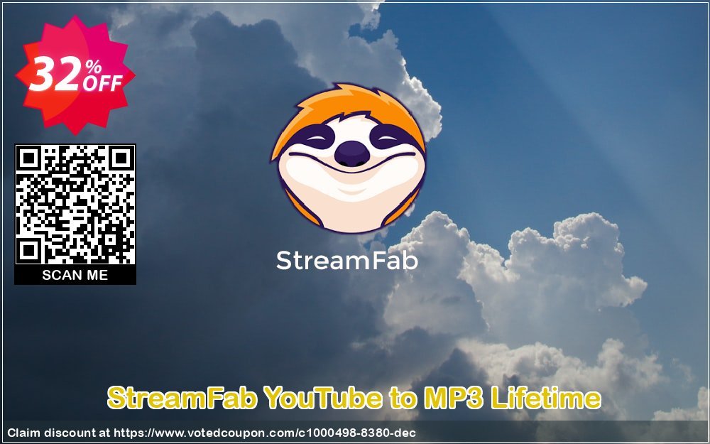 StreamFab YouTube to MP3 Lifetime Coupon, discount 30% OFF StreamFab YouTube to MP3 Lifetime, verified. Promotion: Special sales code of StreamFab YouTube to MP3 Lifetime, tested & approved